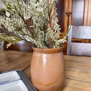 Frankoma vintage pottery brown crock